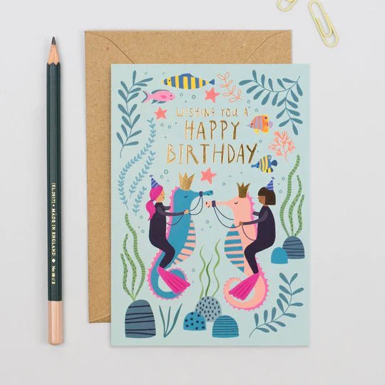 Mifkins: Happy Birthday Seahorses - Acorn & Pip_Mifkins
