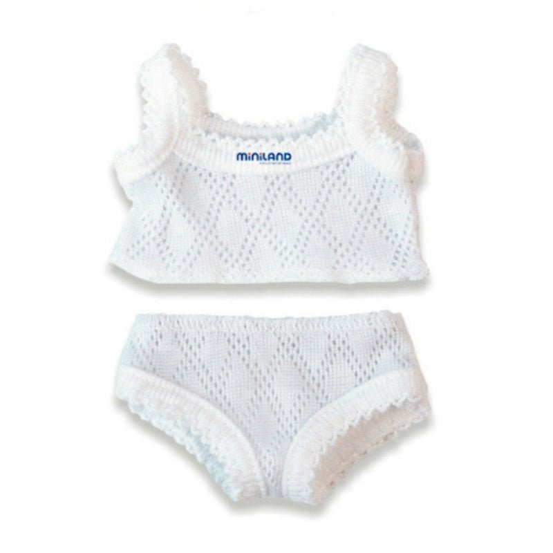 Miniland: Baby Doll Underwear Set (38 cm) - Acorn & Pip_Miniland