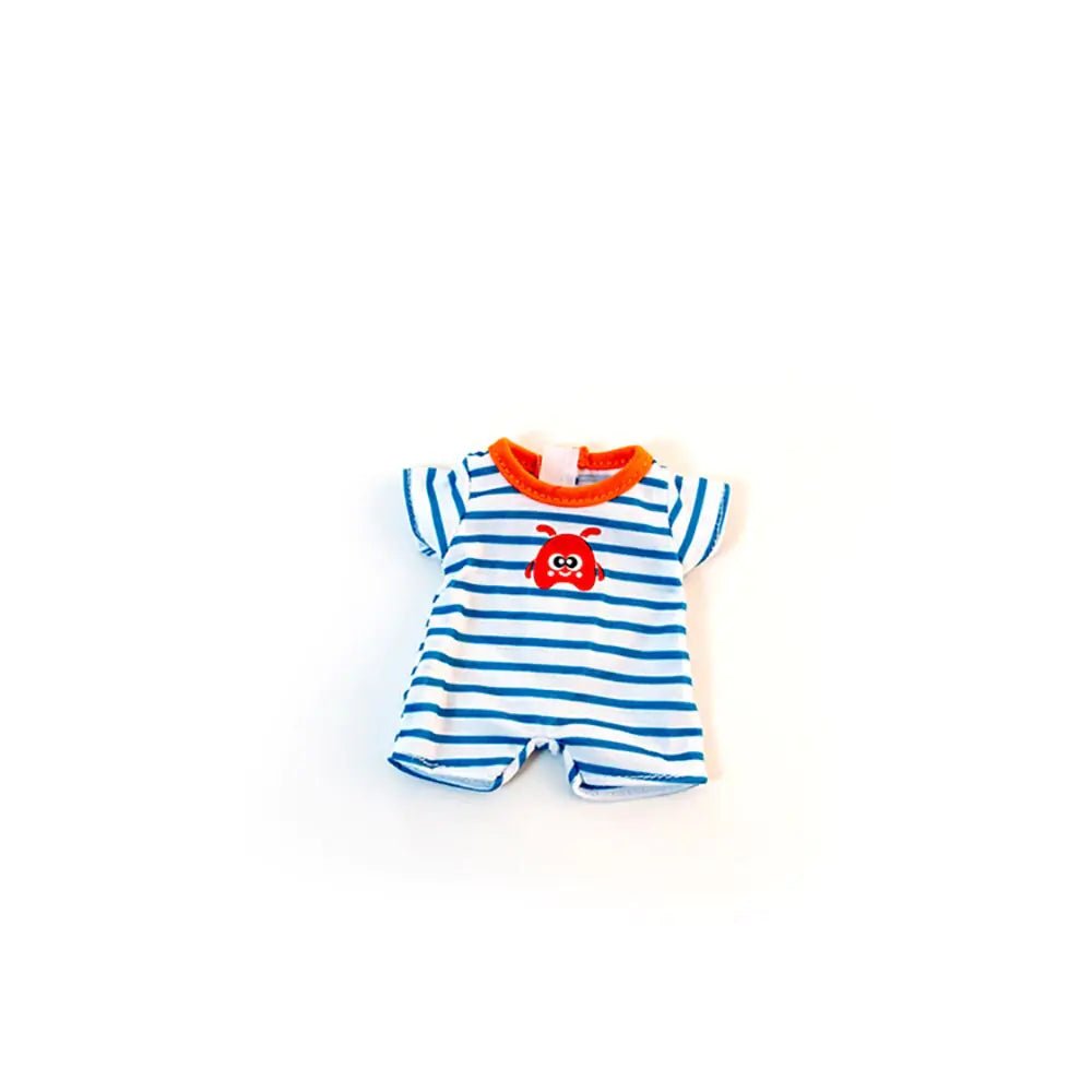 Miniland: Warm Weather Stripes Pjs - Dolls Clothes 21cm - Acorn & Pip_Miniland