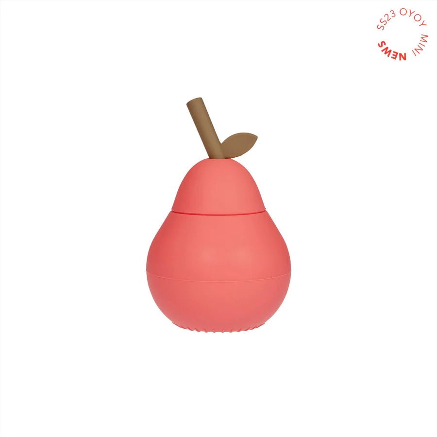 OYOY: Pear Cup - Cherry Red - Acorn & Pip_OYOY
