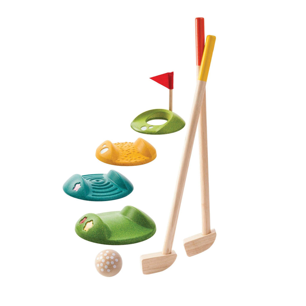 Plan Toys: Wooden Mini Golf - Full Set - Acorn & Pip_Plan Toys