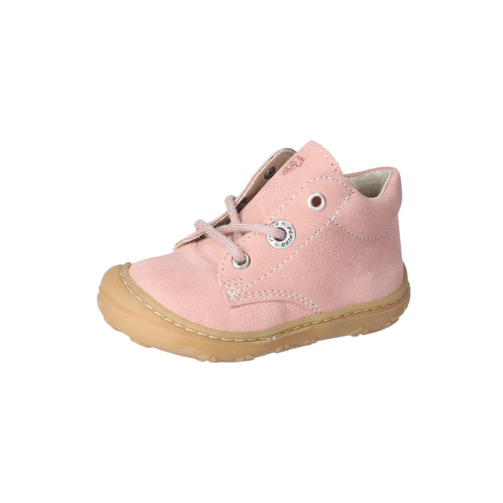 Ricosta: Cory Kids Boot with Laces - Barbie / Pink - Acorn & Pip_Ricosta