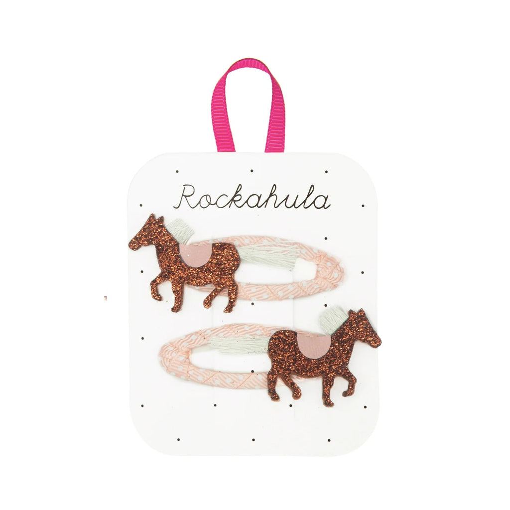 Rockahula: Kids Country Horse Hair Clips - Acorn & Pip_Rockahula