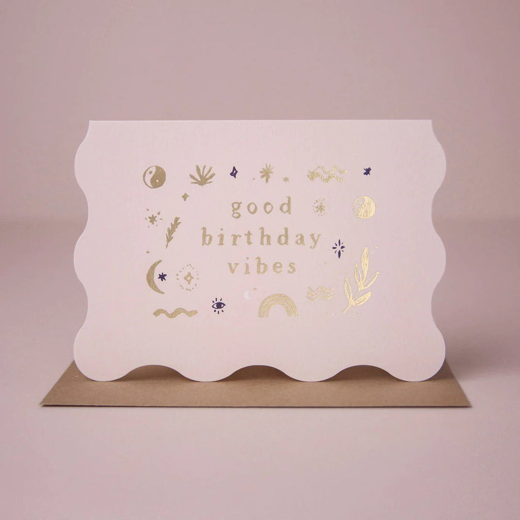 Sister Paper Co: Good Birthday Vibes - Acorn & Pip_Sister Paper Co