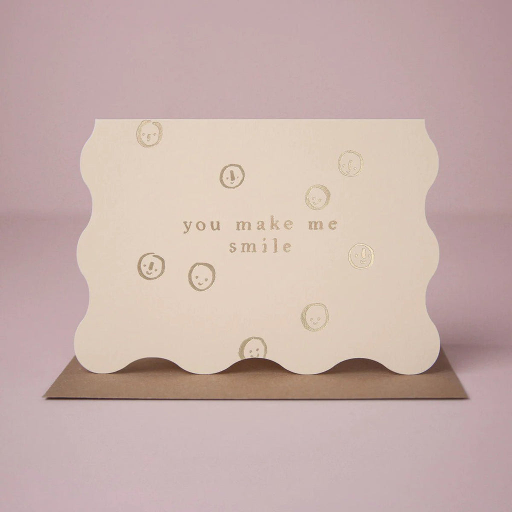 Sister Paper Co: Make Me Smile - Anniversary Card - Acorn & Pip_Sister Paper Co